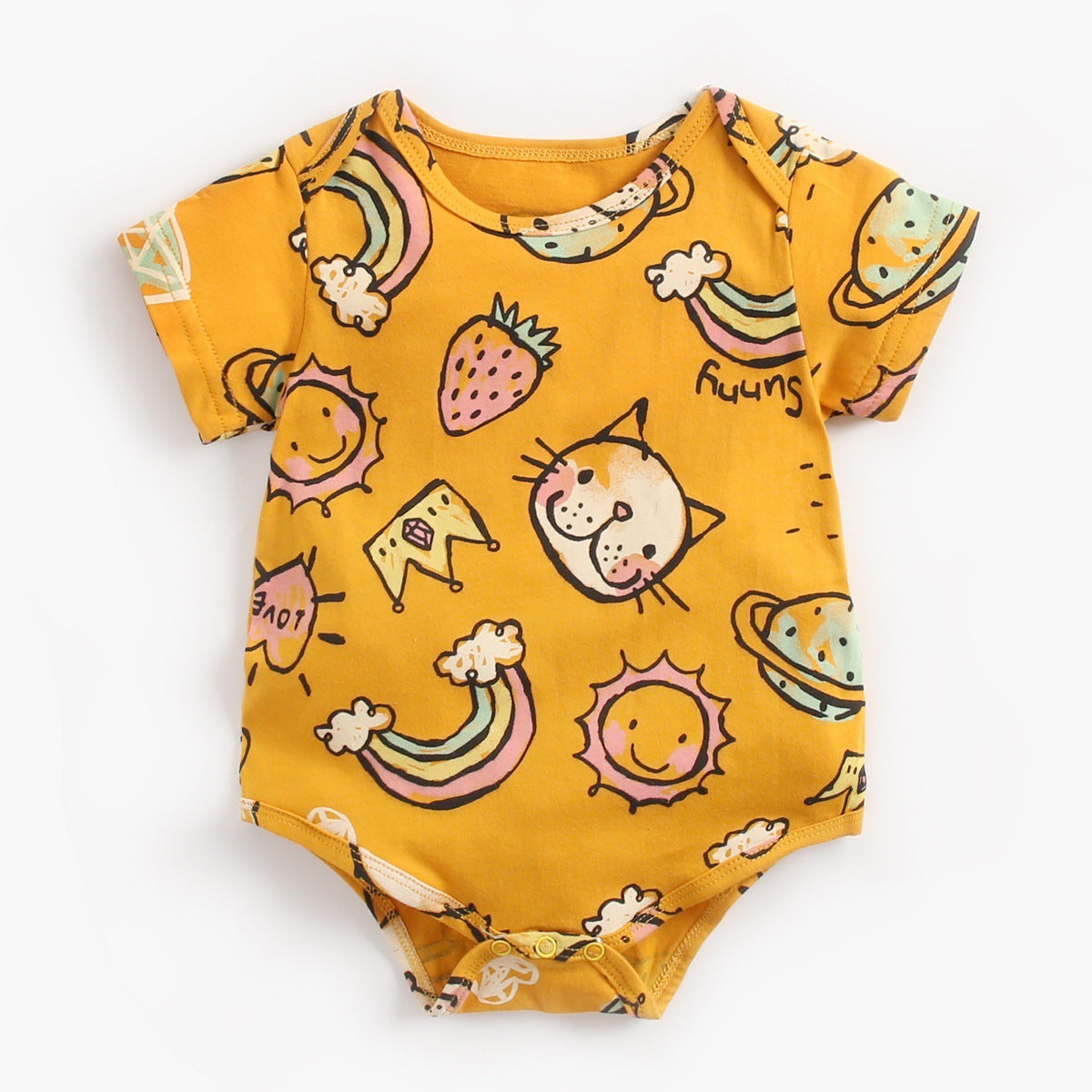 Newborn Baby Bodysuit Children Clothing Fashion Girls Boy Clothes Jumpsuit Girls Clothing Suit Cotton 0-36M Body Bebe